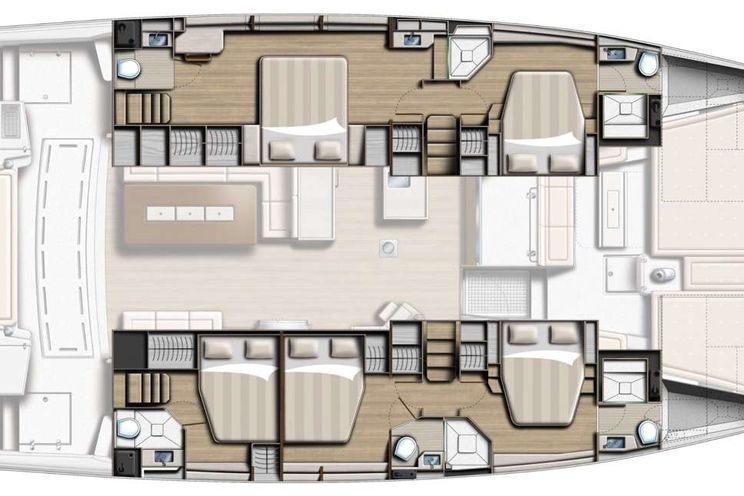 Charter Yacht ESCAPADE - Bali 5.4 - 4 cabins - BVI - USVI - St Thomas - Tortola