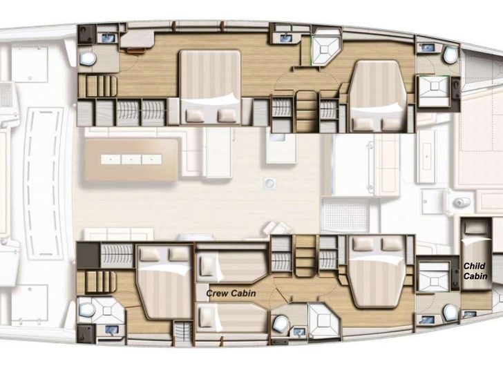 Yacht layout Yacht layout