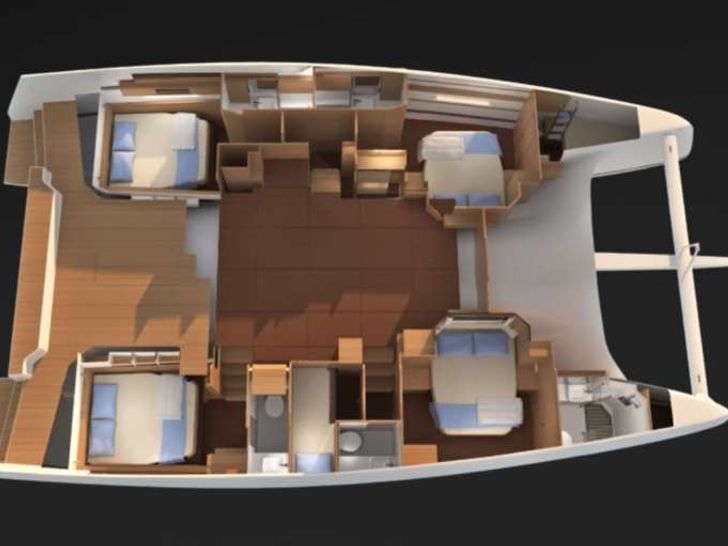 UTOPIA - Yacht layout