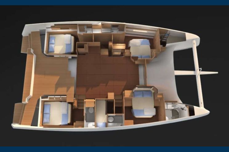 Layout for PURA VITA - Yacht layout