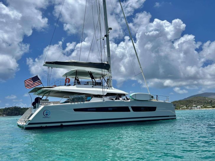 PERFECT LANDING Fountaine Pajot Samana 59 - Side Profile PERFECT LANDING Fountaine Pajot Samana 59 - Side Profile