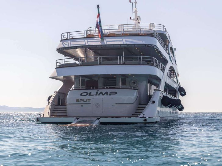 OLIMP sturn sundeck water line view OLIMP sturn sundeck water line view