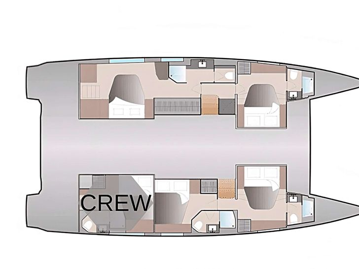 VIENNA - Yacht layout