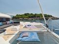 AZUL Lagoon 55 - foredeck trampolines AZUL Lagoon 55 - foredeck trampolines