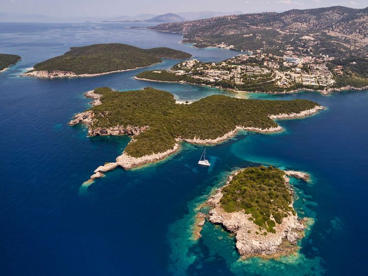 AZUL Lagoon 55 - high aerial shot AZUL Lagoon 55 - high aerial shot