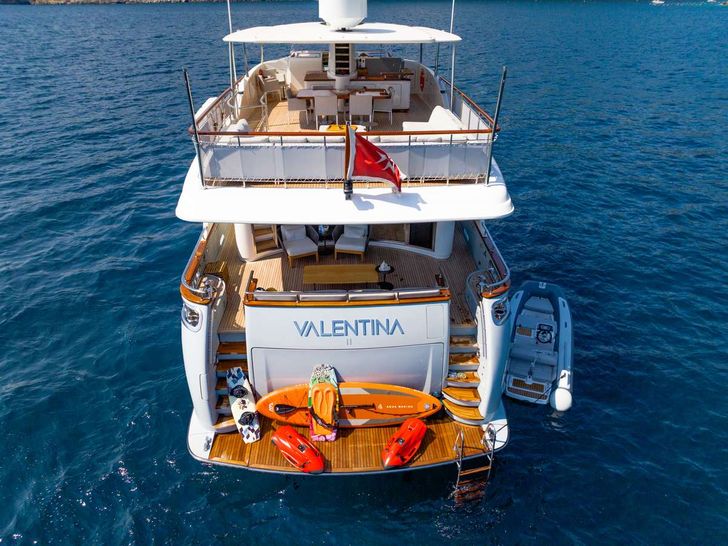 VALENTINA II Yacht Aerial