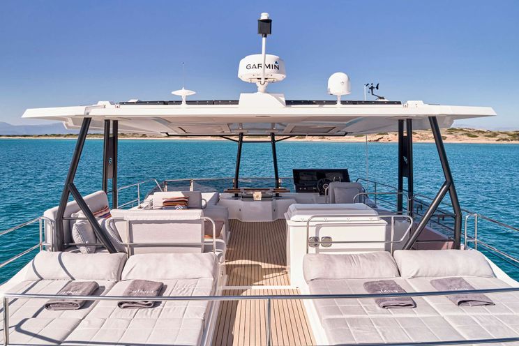 Charter Yacht ALENA - Fountaine Pajot Power 67 - 4 Cabins - Athens - Mykonos - Paros - Cyclades - Greece