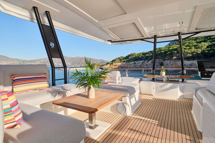 Charter Yacht ALENA - Fountaine Pajot Power 67 - 4 Cabins - Athens - Mykonos - Paros - Cyclades - Greece