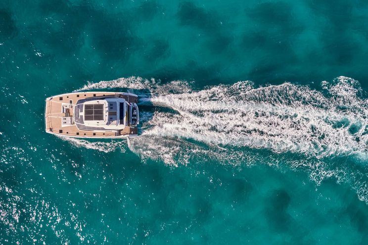 Charter Yacht ALENA - Fountaine Pajot Power 67 - 4 Cabins - Athens - Mykonos - Paros - Cyclades - Greece