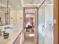 ALENA Fountaine Pajot Power 67 - master cabin bathroom ALENA Fountaine Pajot Power 67 - master cabin bathroom