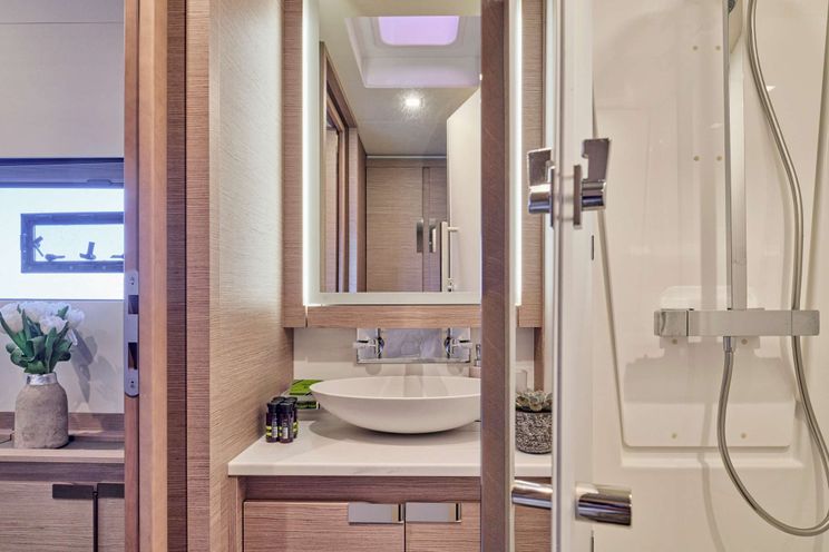 Charter Yacht ALENA - Fountaine Pajot Power 67 - 4 Cabins - Athens - Mykonos - Paros - Cyclades - Greece