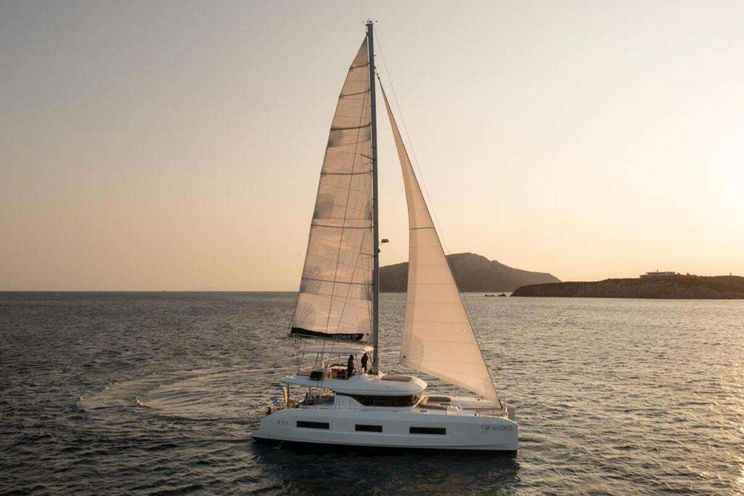 Charter Yacht HYDRUS - Lagoon 55 - 5 Cabins - 2023 - Athens - Mykonos - Paros - Cyclades - Greece
