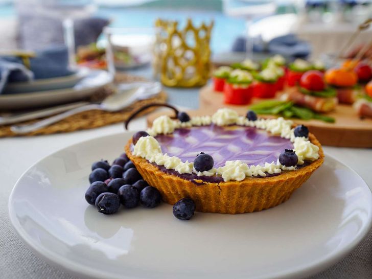PURELYBLU Lagoon 50 - sample dessert PURELYBLU Lagoon 50 - sample dessert