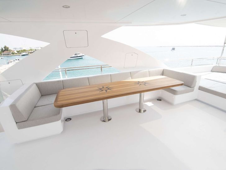 ROMEO FOXTROT - Aft Deck ROMEO FOXTROT - Aft Deck