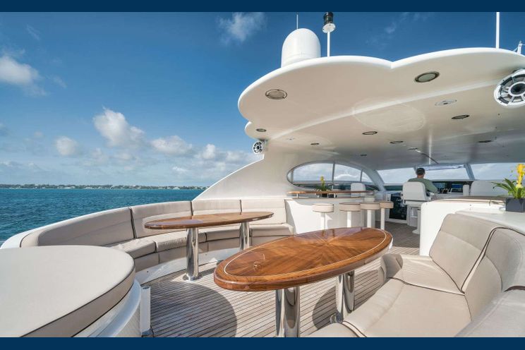 Charter Yacht LADY KRISTINA - Lazzara 112 - St Martin - St Barts - Bahamas - Nassau