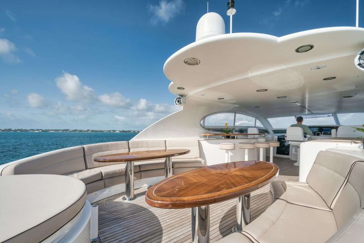 Charter Yacht LADY KRISTINA - Lazzara 112 - St Martin - St Barts - Bahamas - Nassau
