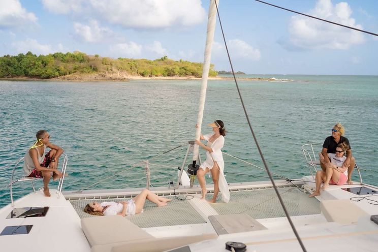 Charter Yacht BEYOND - Fountaine Pajot Aura 51 - 3 Cabins - St Martin - St Barths - Leewards - Caribbean