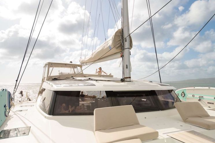 Charter Yacht BEYOND - Fountaine Pajot Aura 51 - 3 Cabins - St Martin - St Barths - Leewards - Caribbean