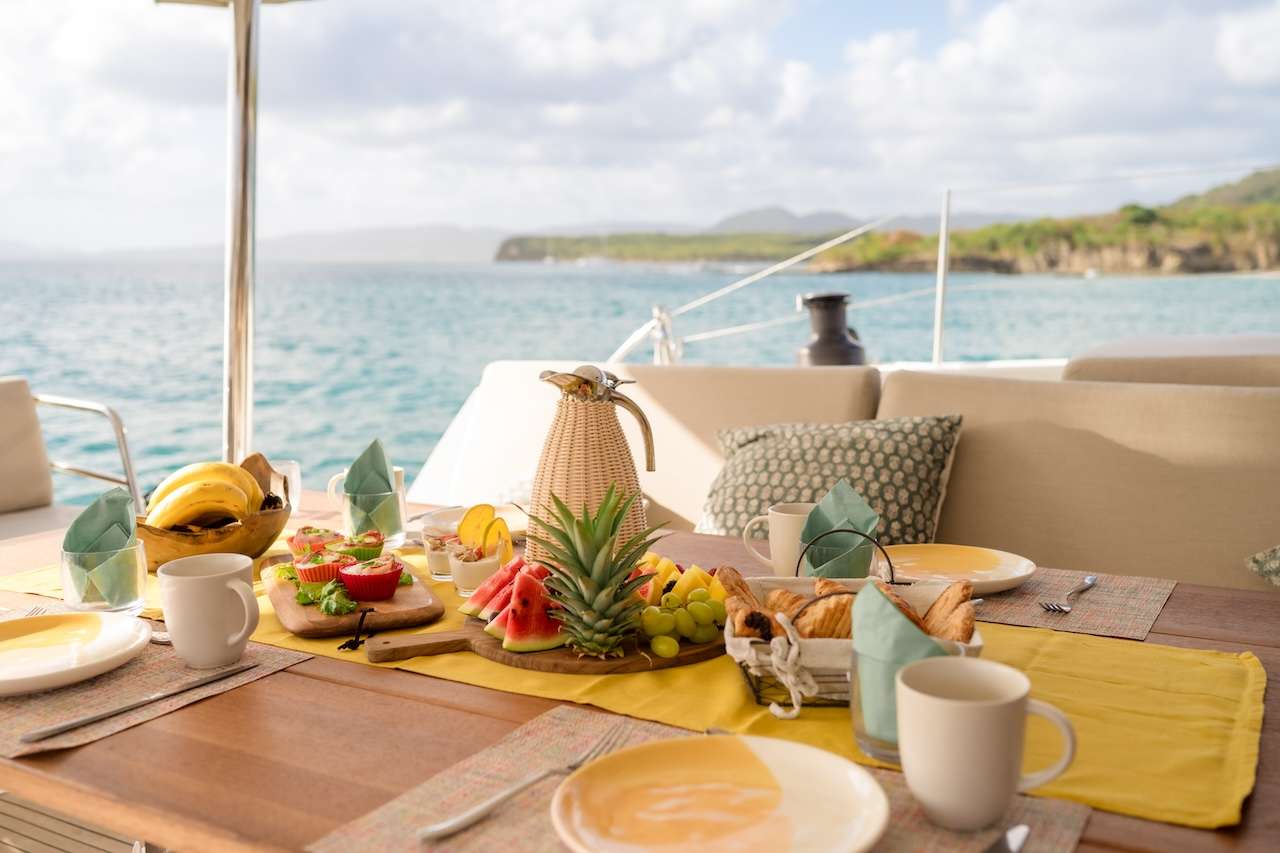 Charter Yacht BEYOND - Fountaine Pajot Aura 51 - 3 Cabins - St Martin - St Barths - Leewards - Caribbean