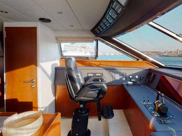 NATASSA Posillipo 80 - cockpit NATASSA Posillipo 80 - cockpit