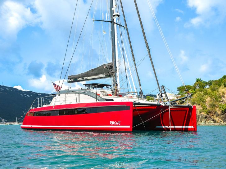 ROGUE - bow view with waterline ROGUE - bow view with waterline
