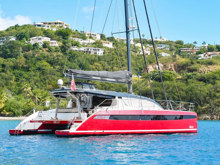 ROGUE - stern view with waterline ROGUE - stern view with waterline