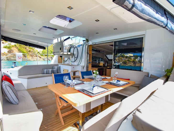 ROGUE - aft deck ROGUE - aft deck