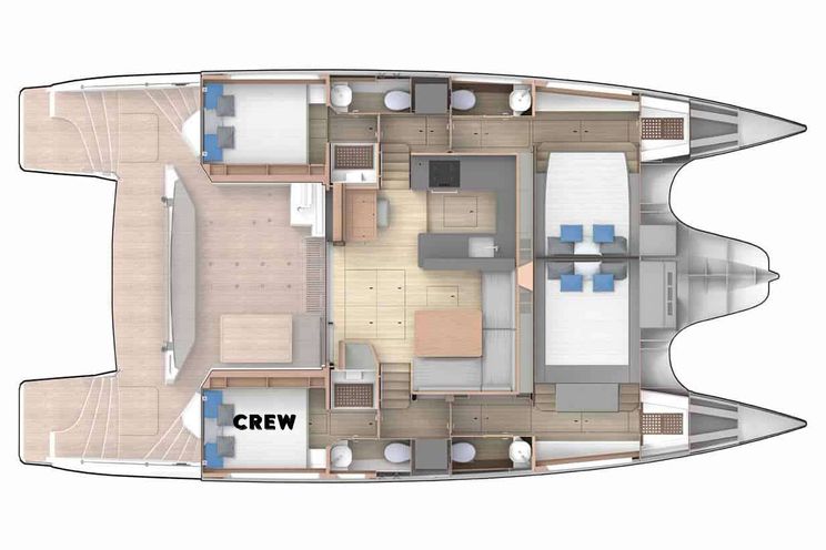 Layout for ROGUE - boat layout
