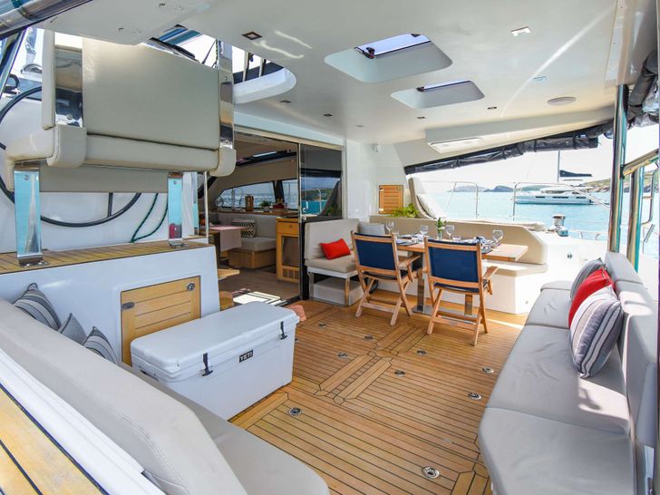 ROGUE - aft deck panoramic shot ROGUE - aft deck panoramic shot