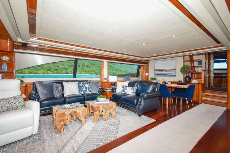 Charter Yacht INDULGE II - Ferretti 90 - St Thomas - St John - Caribbean Virgin Islands