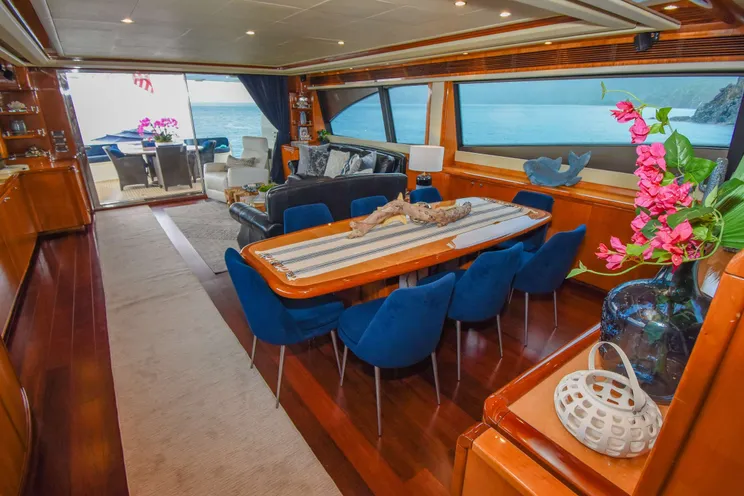 Charter Yacht INDULGE II - Ferretti 90 - St Thomas - St John - Caribbean Virgin Islands