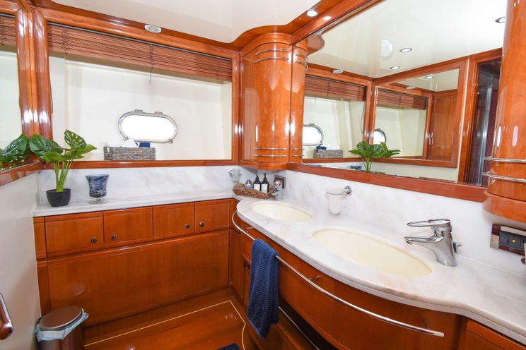 Charter Yacht INDULGE II - Ferretti 90 - St Thomas - St John - Caribbean Virgin Islands