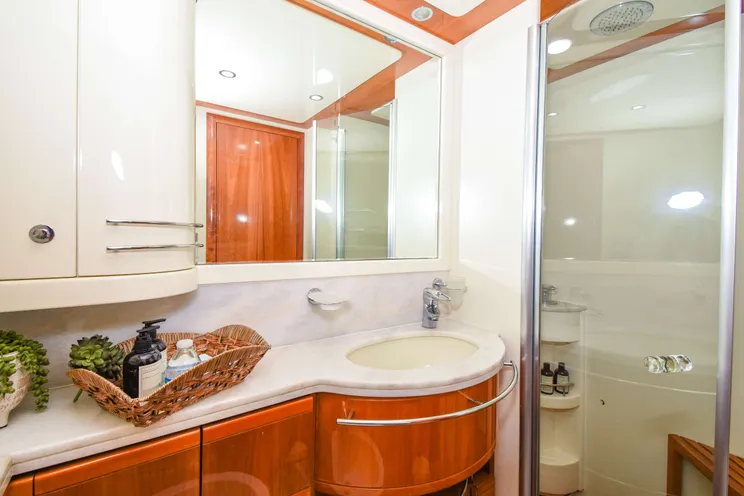 Charter Yacht INDULGE II - Ferretti 90 - St Thomas - St John - Caribbean Virgin Islands