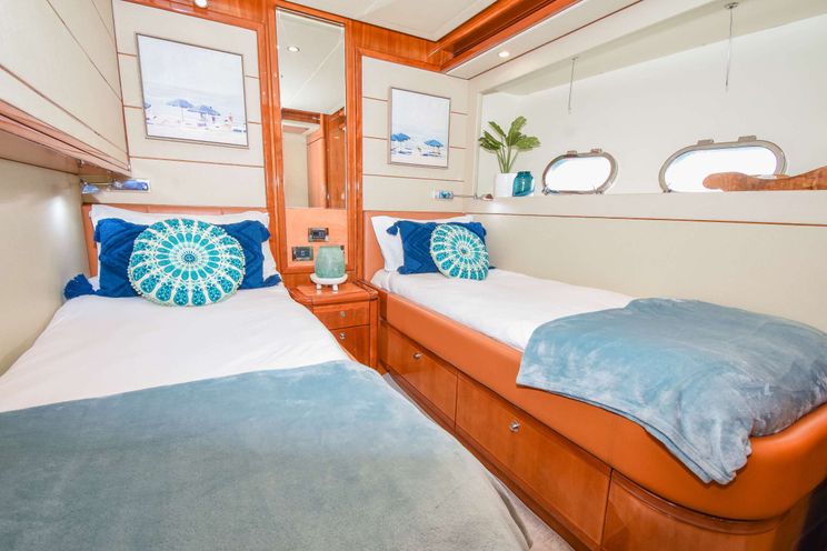 Charter Yacht INDULGE II - Ferretti 90 - St Thomas - St John - Caribbean Virgin Islands