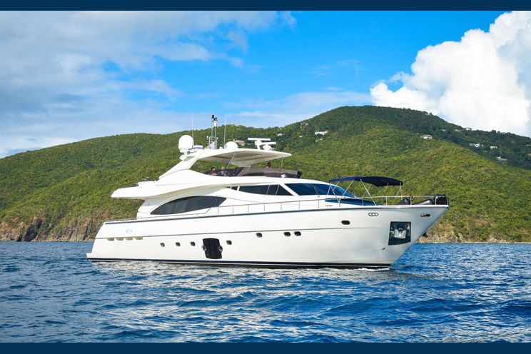 Charter Yacht INDULGE II - Ferretti 90 - St Thomas - St John - Caribbean Virgin Islands