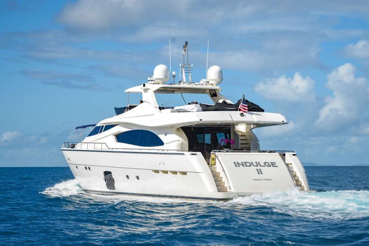 Charter Yacht INDULGE II - Ferretti 90 ft - Tortola - Anegada - Virgin Gorda