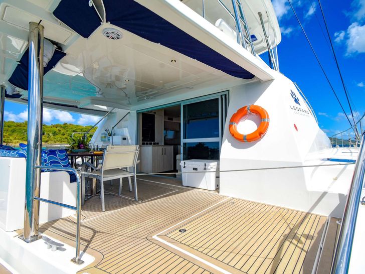 LEEWAY - aft deck LEEWAY - aft deck