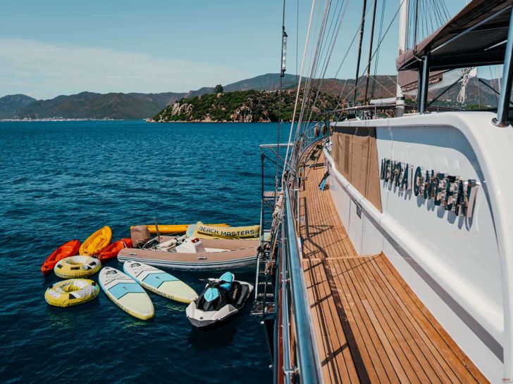 NEVRA QUEEN Bodrum Shipyards 40m - water toys NEVRA QUEEN Bodrum Shipyards 40m - water toys