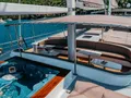 NEVRA QUEEN Bodrum Shipyards 40m - alfresco lounge and bronzing area NEVRA QUEEN Bodrum Shipyards 40m - alfresco lounge and bronzing area
