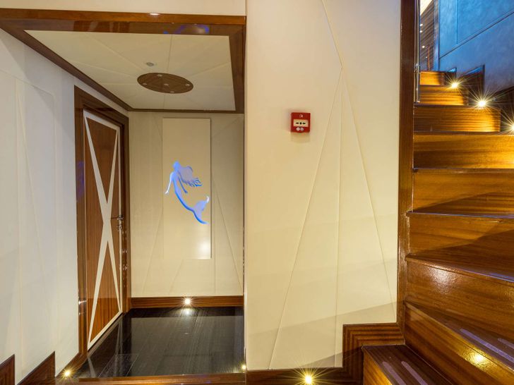 LONG ISLAND 39m Fethiye Shipyard Gulet Stairs LONG ISLAND 39m Fethiye Shipyard Gulet Stairs