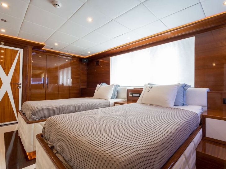 LONG ISLAND 39m Fethiye Shipyard Gulet Twin Cabin