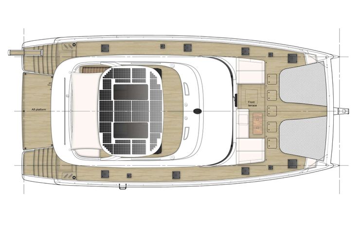 Layout for VIVA LA VIDA Sunreef 80 Crewed Catamaran Layout Flybridge