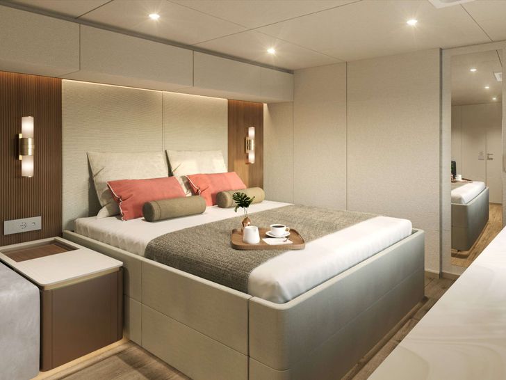 VIVA LA VIDA Sunreef 80 Crewed Catamaran Master Cabin VIVA LA VIDA Sunreef 80 Crewed Catamaran Master Cabin
