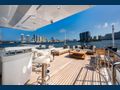 SANTOSH Majesty Yachts Gulf Craft 108 Sky Deck Lounge Area
