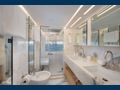 SANTOSH Majesty Yachts Gulf Craft 108 Master Bathroom