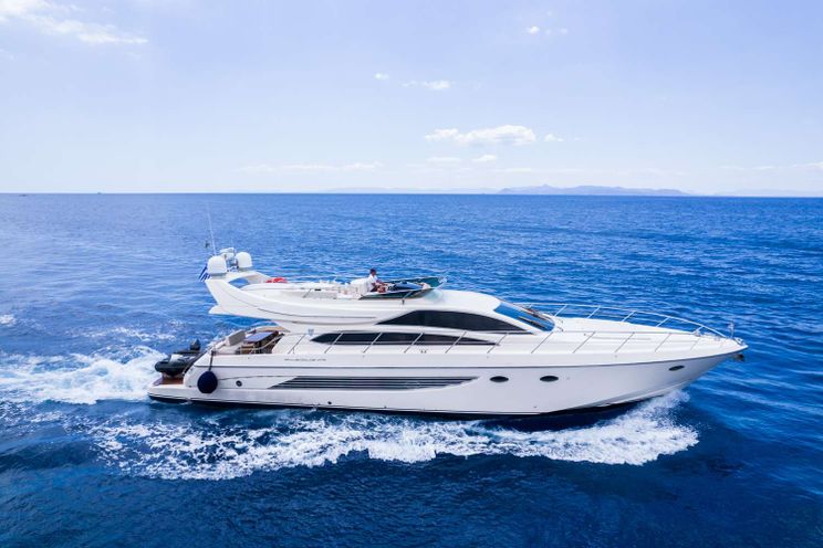 Charter Yacht ANTAMAR II - Riva Dolcevita 70 - 4 Cabins - Athens - Mykonos - Paros - Cyclades - Greece