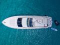 ANTAMAR II Riva Dolcevita 70 - top aerial shot ANTAMAR II Riva Dolcevita 70 - top aerial shot