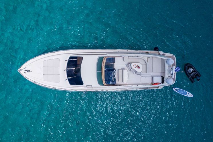 Charter Yacht ANTAMAR II - Riva Dolcevita 70 - 4 Cabins - Athens - Mykonos - Paros - Cyclades - Greece