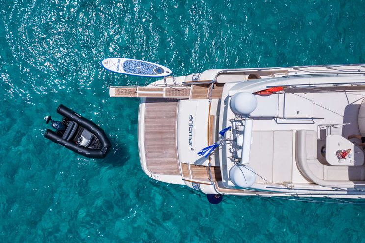 Charter Yacht ANTAMAR II - Riva Dolcevita 70 - 4 Cabins - Athens - Mykonos - Paros - Cyclades - Greece