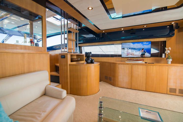 Charter Yacht ANTAMAR II - Riva Dolcevita 70 - 4 Cabins - Athens - Mykonos - Paros - Cyclades - Greece